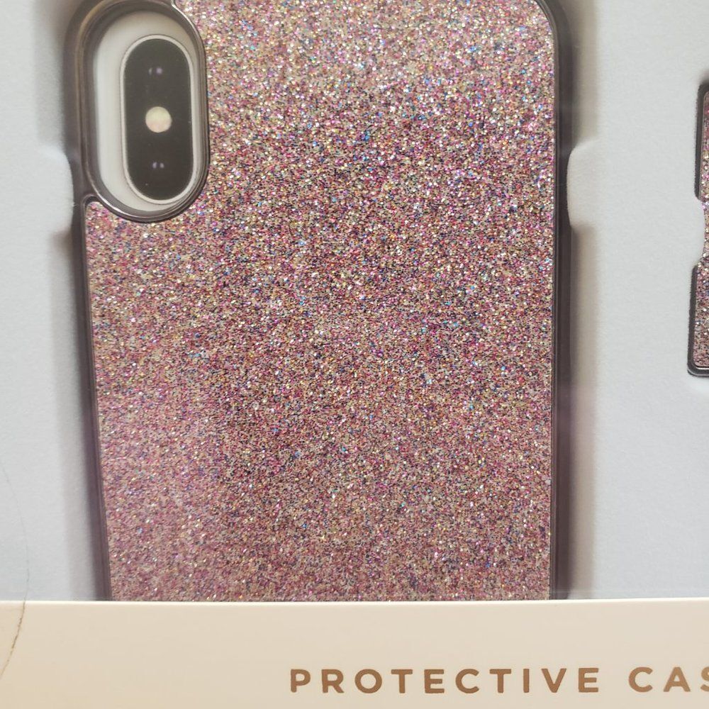 NWT Nanette Lepore iPhone X Case & Ring Stand - Picture 3 of 7